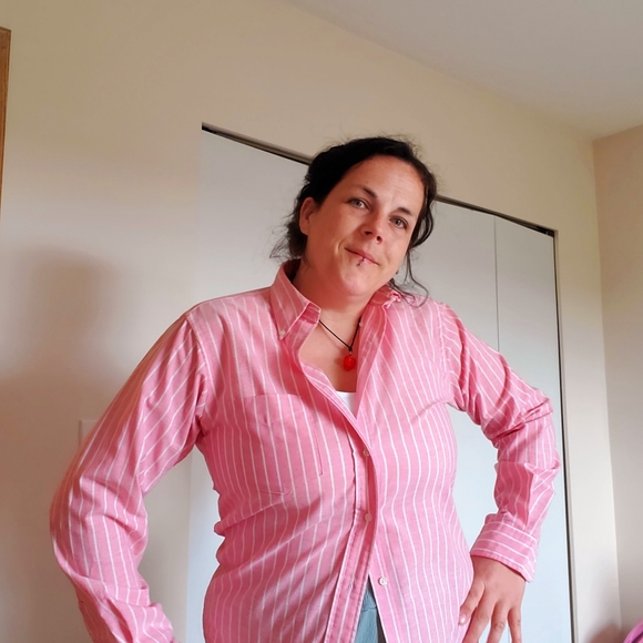 Chaps Ralph Lauren Linen Button Down - Picture 1 of 5